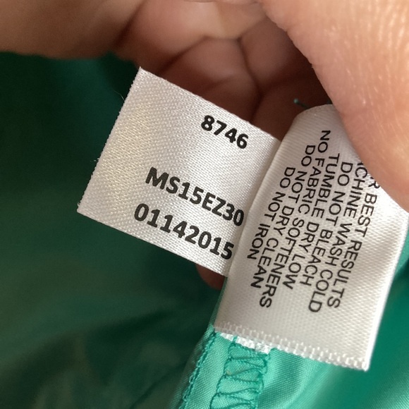 Peter Millar Jacket Mens Small Green Half Zip Long Sleeve Golf Windbreaker - Picture 13 of 14